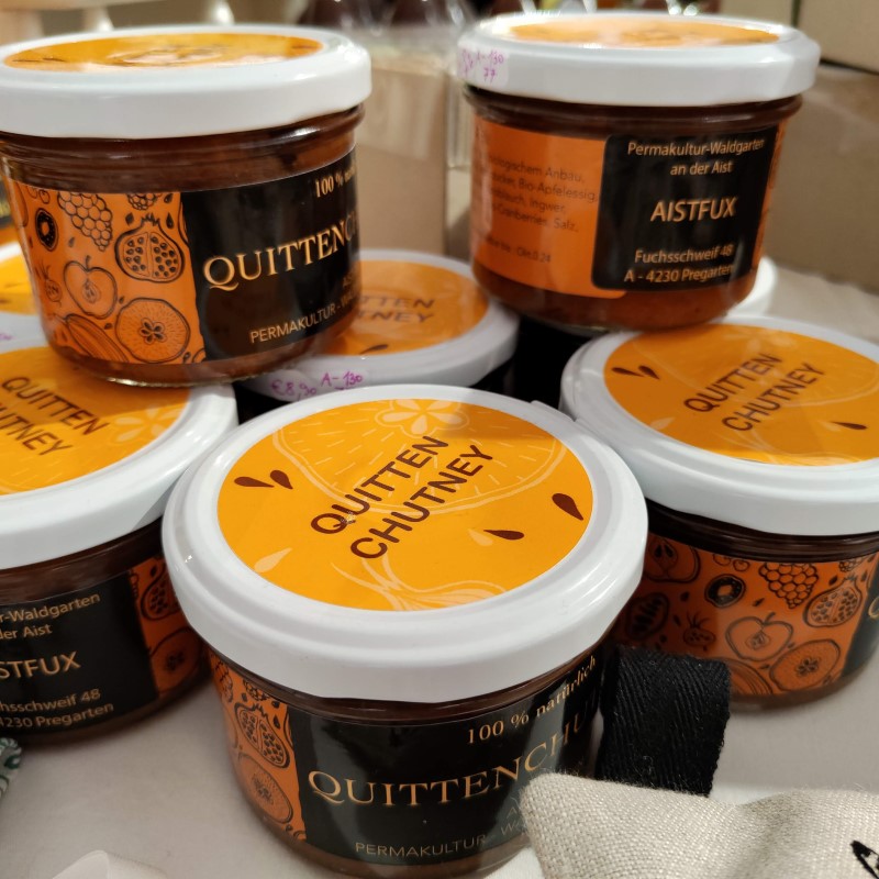 Quittenchutney gibts im mük